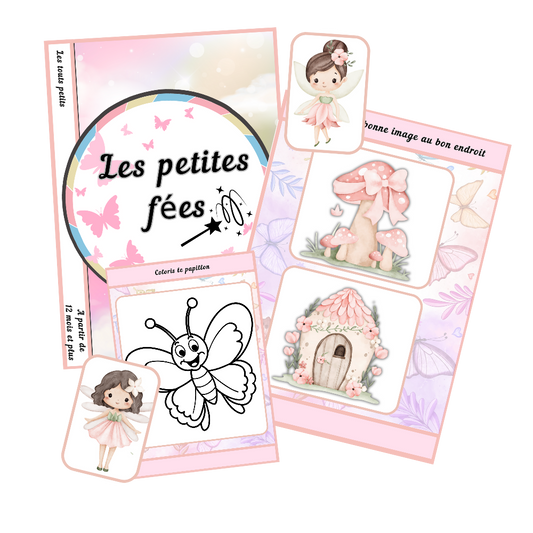 Livret Les Petites Fées 🦋 A partir de 12mois Ninimagine