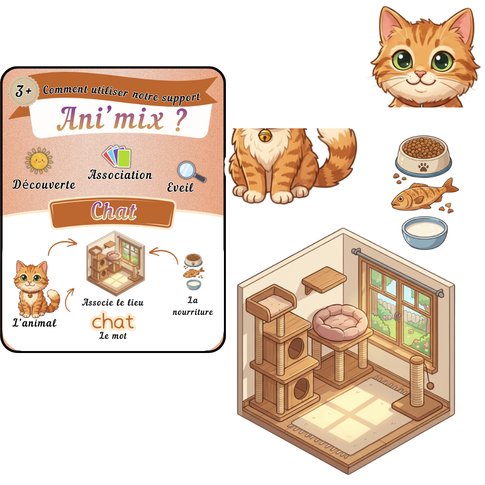 🦁 Les Ani'Mix 🐨 Ninimagine