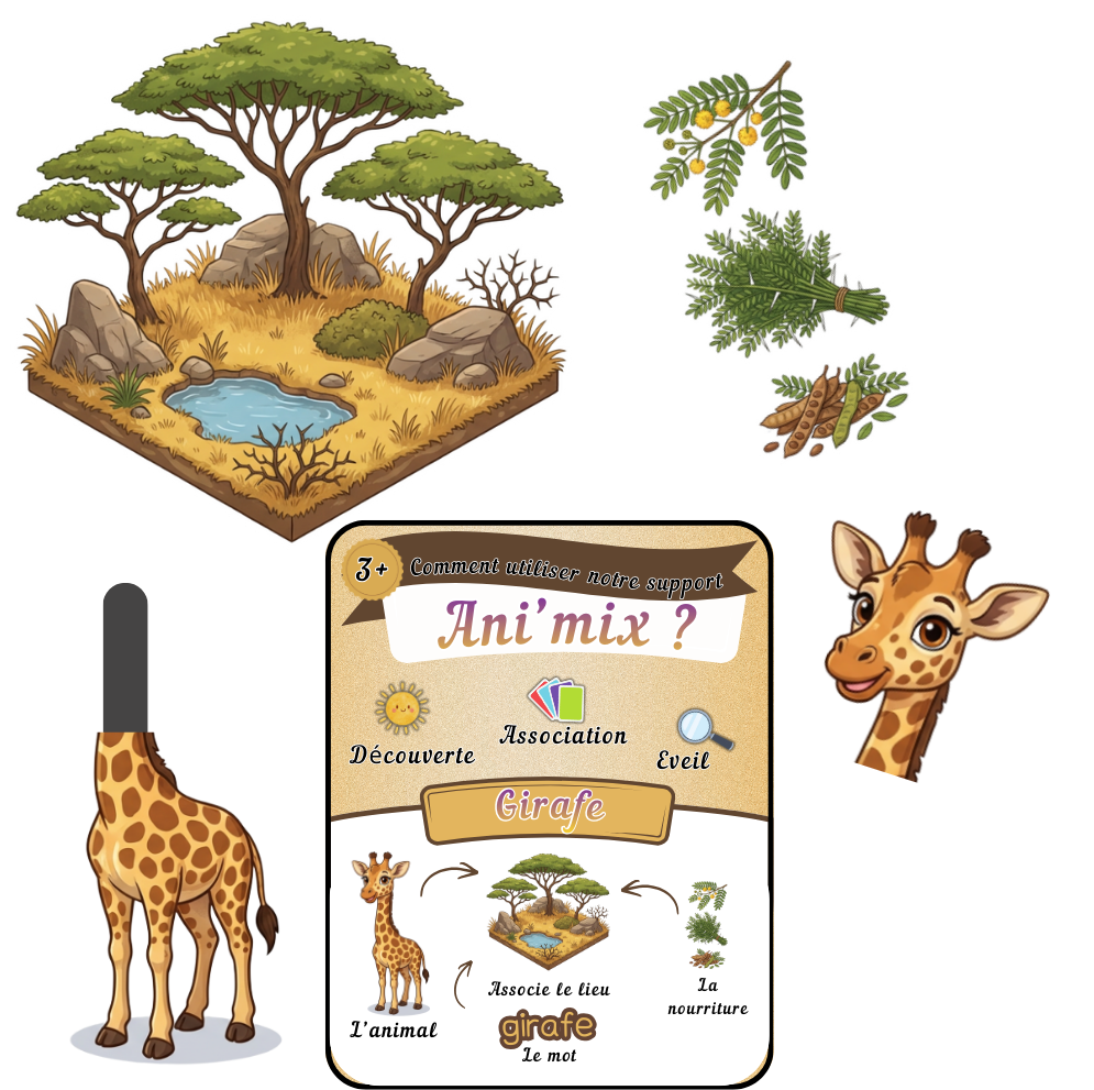 🦁 Les Ani'Mix 🐨 Ninimagine
