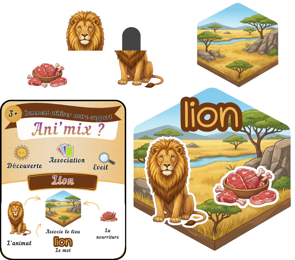 🦁 Les Ani'Mix 🐨 Ninimagine