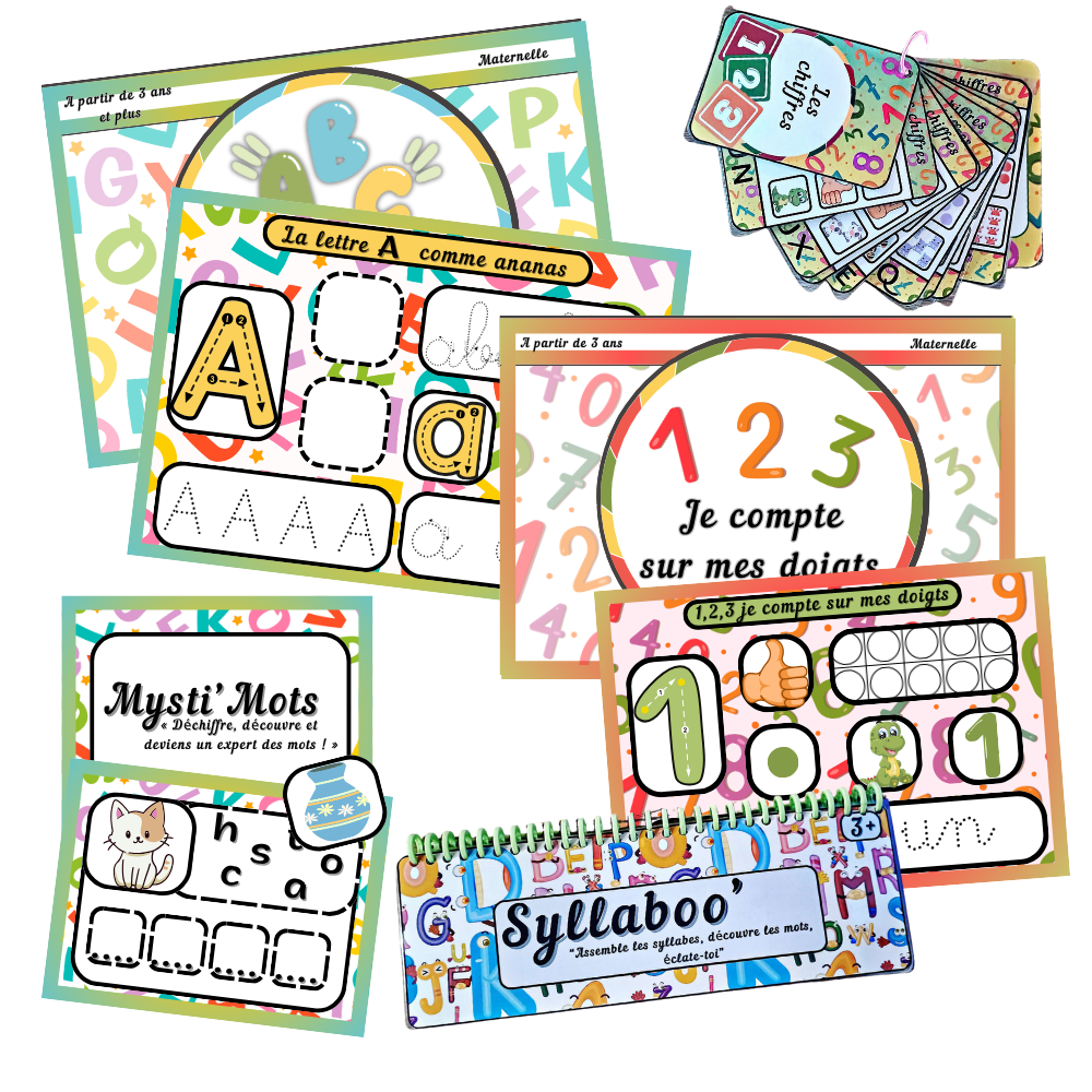 🅰️Pack Maternelle Complet +🔢 Ninimagine