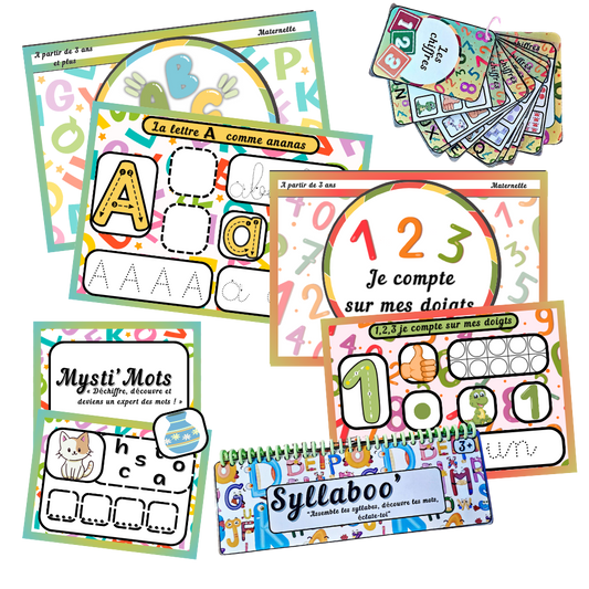 🅰️Pack Maternelle Complet +🔢 Ninimagine