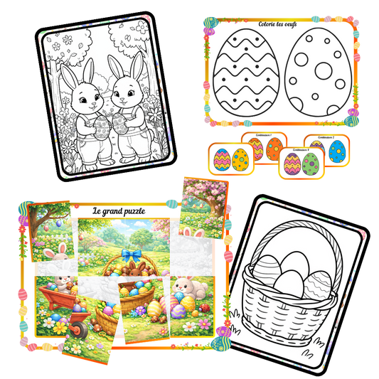 🐣 Ma mini Box de Paques🧺 PDF Ninimagine