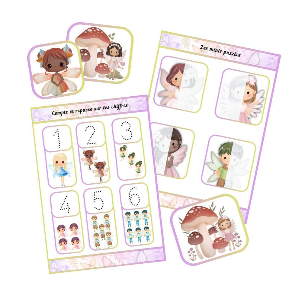 Livret Les Petites Fées 🦋 Ninimagine