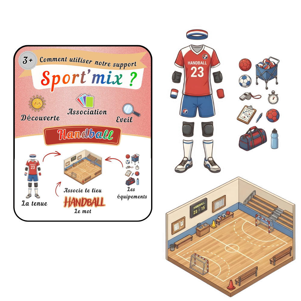 🏀 Les Sports'Mix ⚽ Ninimagine