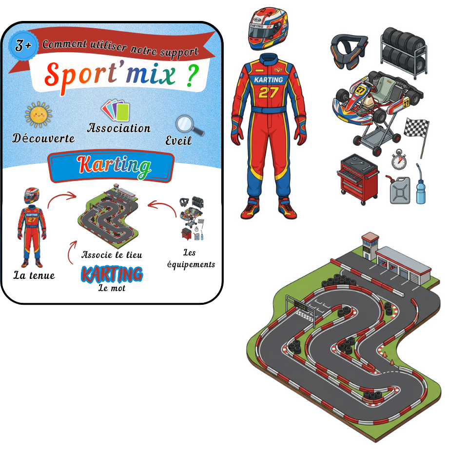 🏀 Les Sports'Mix ⚽ Ninimagine
