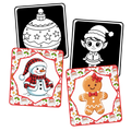 🎄Cartes d’Images Contrastées et Colorées pour Nouveau-nés & Bébés❄️ Ninimagine