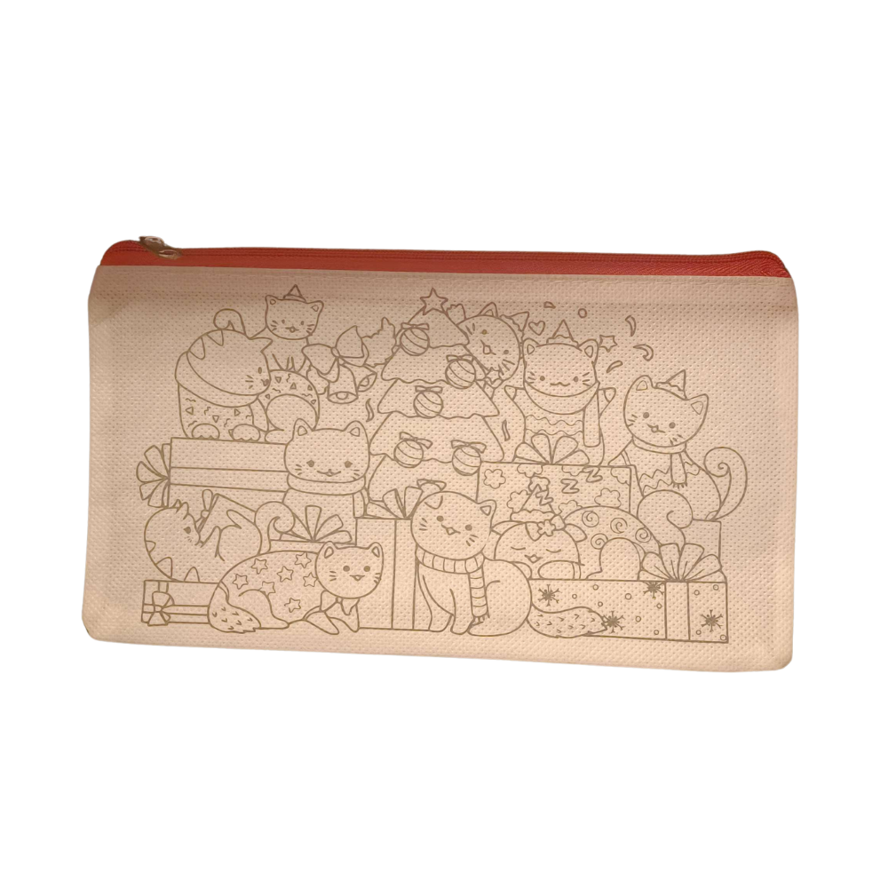 🎁 Pochette Avec Dessins Noël🎄 .
