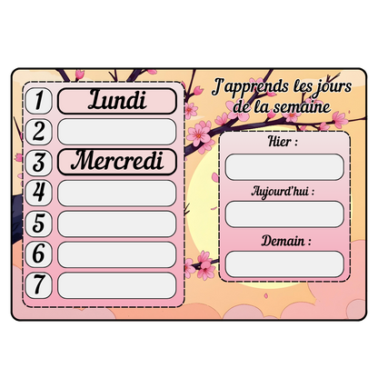 🏵️"Jour, mois, saison : à moi le temps"🌻 Ninimagine