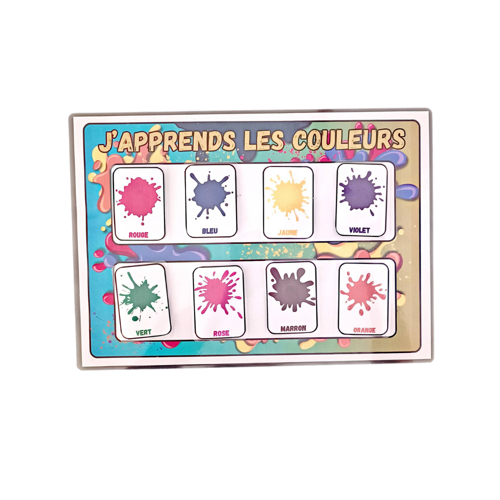 "Je découvre les couleurs – Mon premier arc-en-ciel en images" Ninimagine