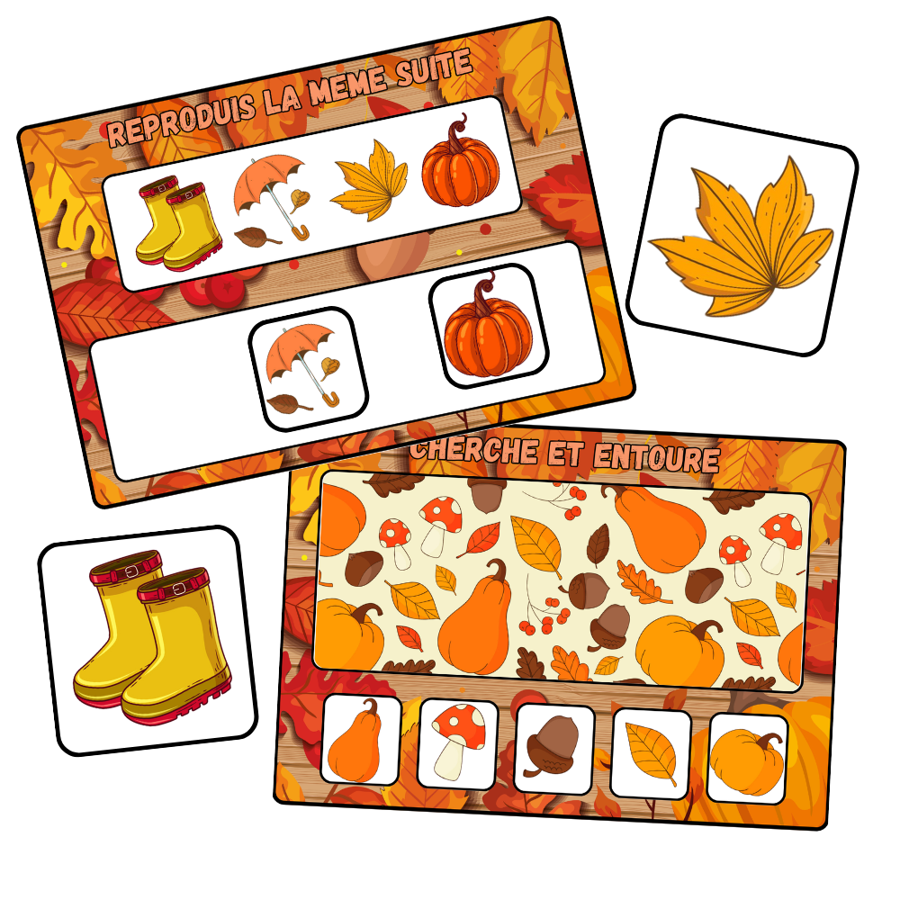 🍂 Mes activités d'automne 🐿️ Ninimagine