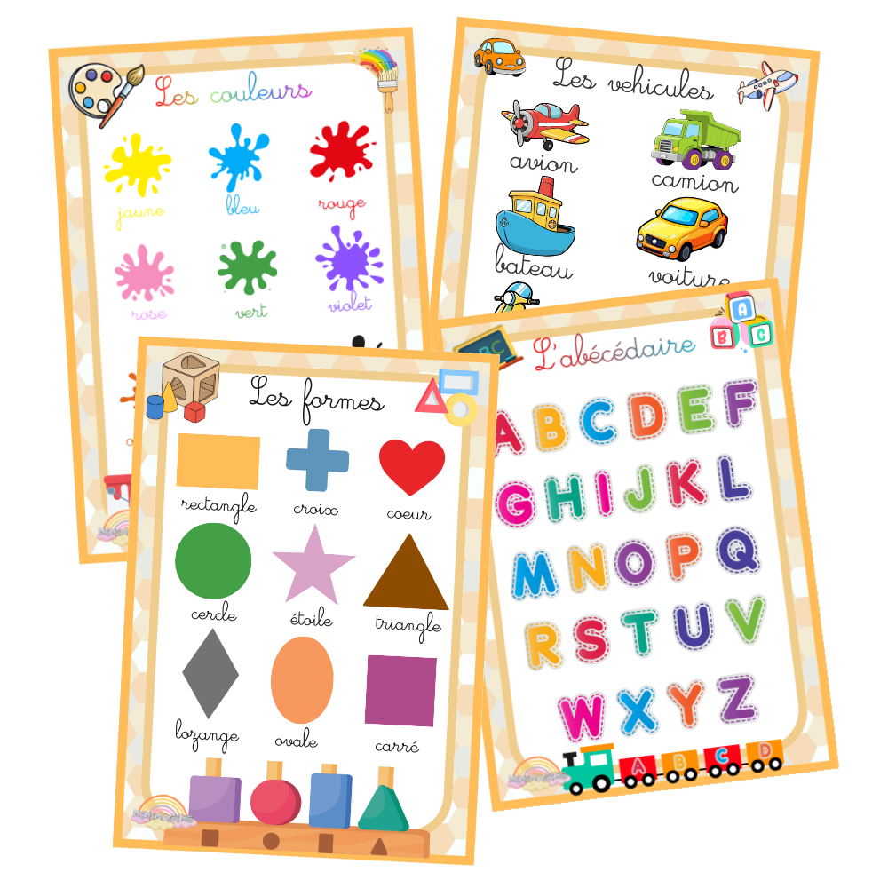 Affiches Educatives - Pack Complet Ninimagine