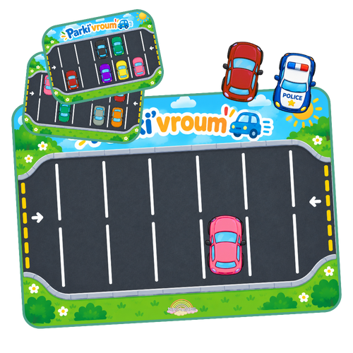 Parki’Vroum – Jeu de parking éducatif pour enfant dès 3 ans Ninimagine