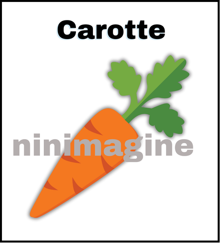 🍴Les Légumes 🥕Fruits 🍓 Ninimagine