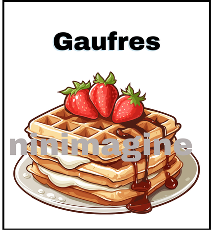 🍴Les Repas Sucré  🍨 Ninimagine