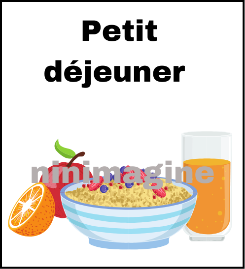 🍴Les Repas Sucré  🍨 Ninimagine