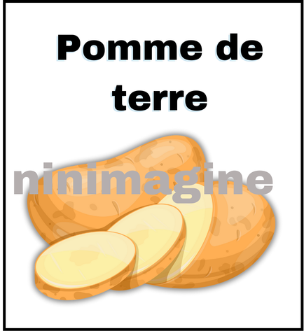 🍴Les Légumes 🥕Fruits 🍓 Ninimagine