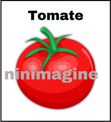 🍴Les Légumes 🥕Fruits 🍓 Ninimagine