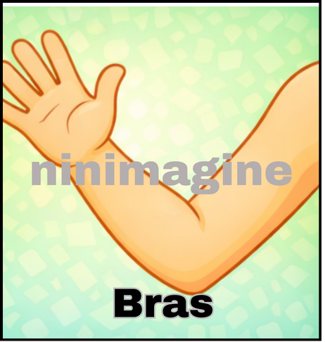 🤚Partie du corps🦵 Ninimagine