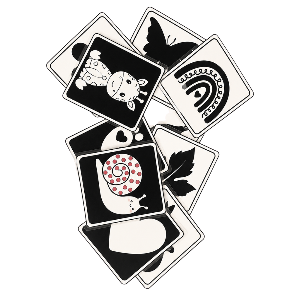 🍼Cartes d’Images Contrastées pour Nouveau-nés & Bébés🍼 Ninimagine
