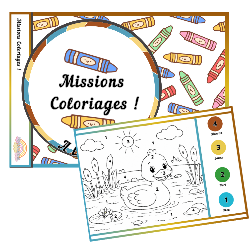 Mission Coloriages Ninimagine