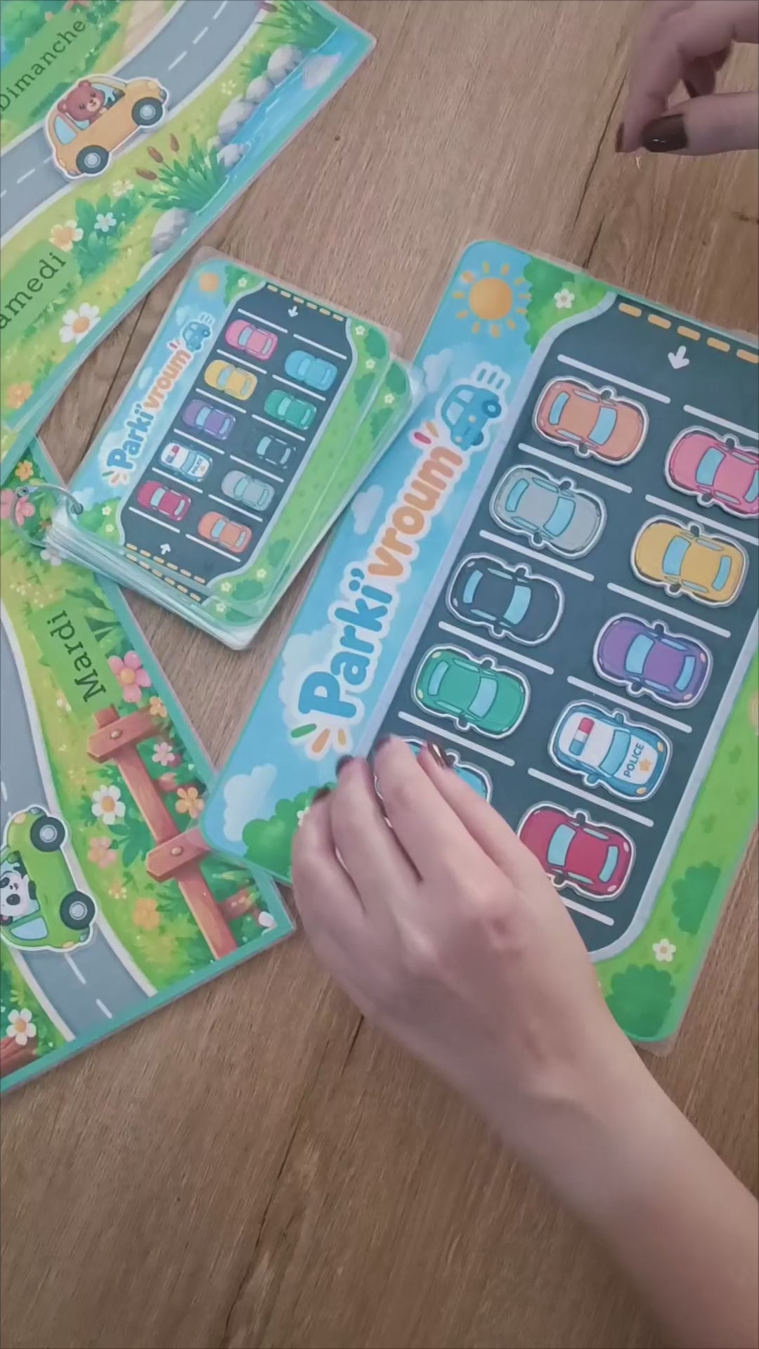 Parki’Vroum – Jeu de parking éducatif pour enfant dès 3 ans