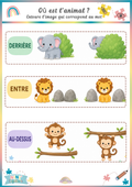 Où est l’animal ? – Derrière, entre et au-dessus Ninimagine